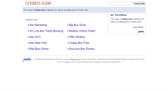 Desktop Screenshot of 123seo.com