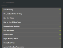 Tablet Screenshot of 123seo.com